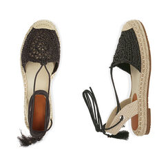 ZAPATOS ESPADRILLAS RAFIA NERO, Primadonna, 194920666RFNERO035, 003 preview