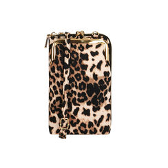 Mini bag leopard in raso , Primadonna, 205105631RSLEOPUNI, 001 preview