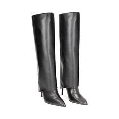Bota negra con tacón estrecho, Primadonna, 242102023EPNERO036, 002 preview