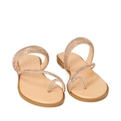 WOMEN SHOES FLAT SYNTHETIC NUDE, Special Price, 214913803EPNUDE035, 002a