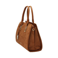 Sac &agrave; main cognac avec poches multiples, Primadonna, 275701716MFCOGNUNI, 003 preview