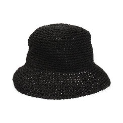 ACCESSORIES HAT STRAW NERO, Primadonna, 25J912740PGNEROUNI, 001 preview