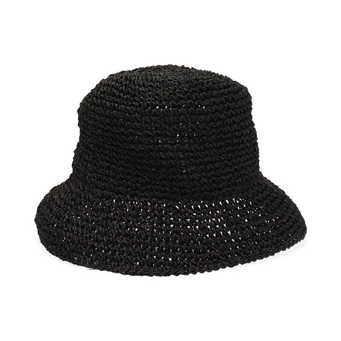 ACCESSORIES HAT STRAW NERO, Primadonna, 25J912740PGNEROUNI