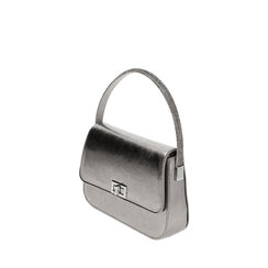 Mini bag a mano argento, Primadonna, 215124726LMARGEUNI, 002a