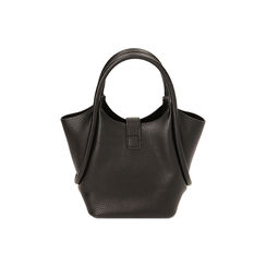 Mini-bag nera a mano, Primadonna, 225124795EPNEROUNI, 003 preview