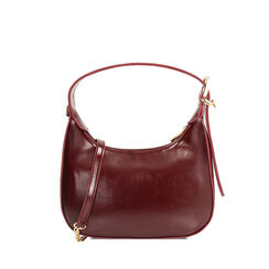 Mini bag bordeaux lucida elegante, Primadonna, 265125841EUBORDUNI, 001a