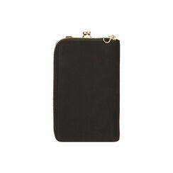 Mini-bag nera in tessuto, Primadonna, 225105631LYNEROUNI, 004 preview
