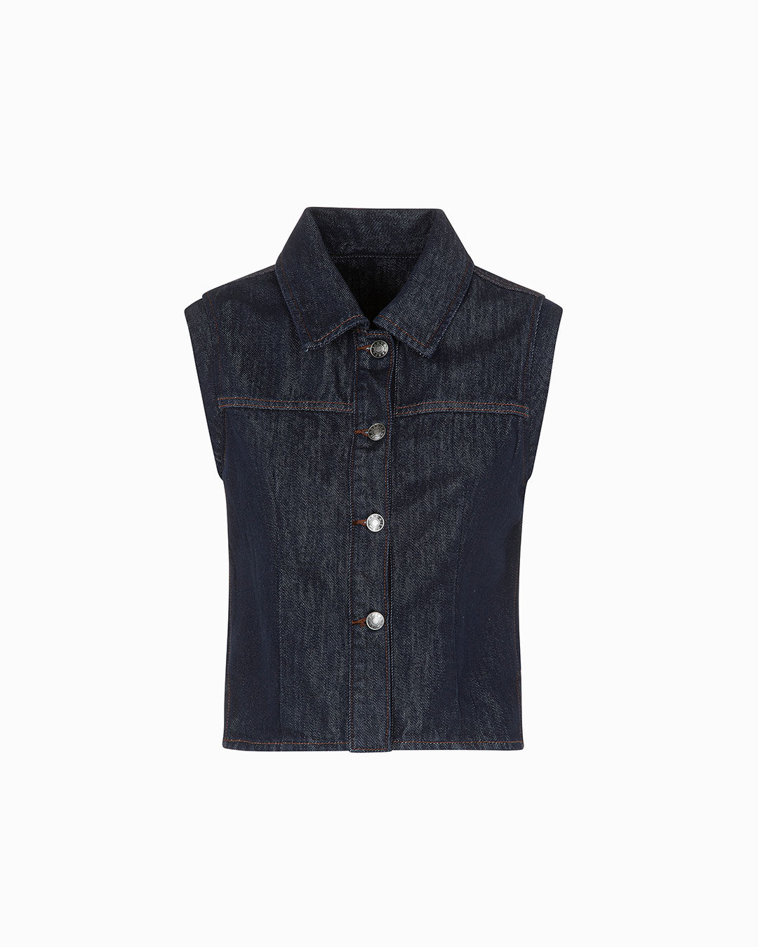 Gilet jeans stile urbano
