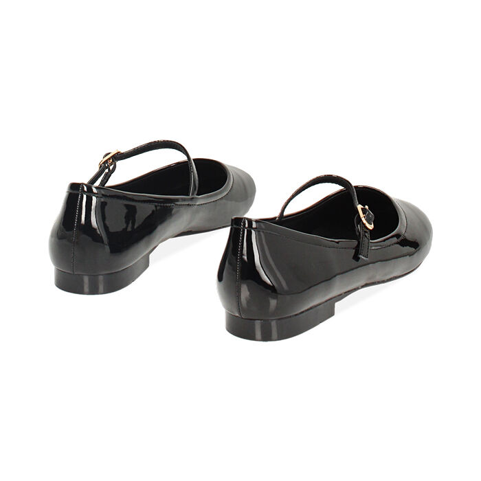 Ballerine nere vernice sales