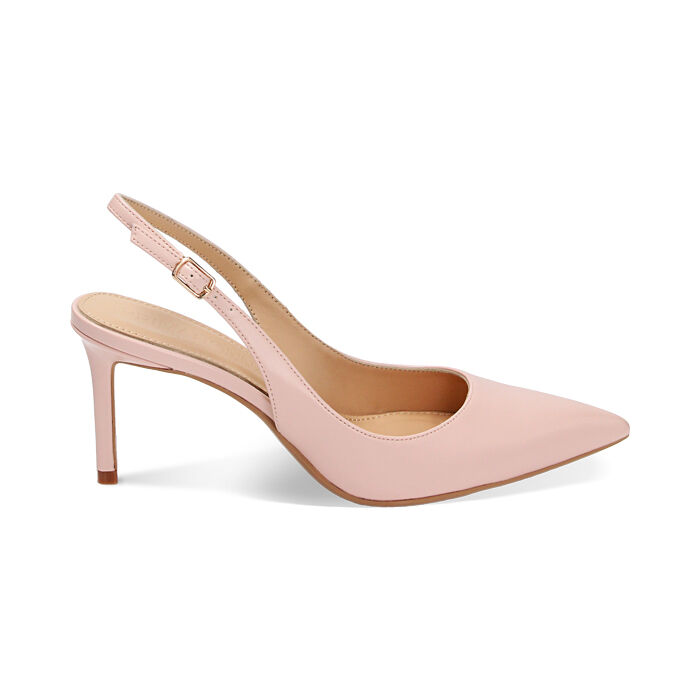 Decollete lookforward slingback open