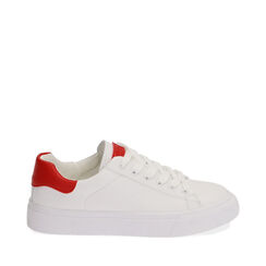 Sneakers bianco/rosse, SPECIAL SALES, 172621209EPBIRO036, 001a