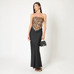 Foulard da donna leopard-marrone, Primadonna, 25B462301TSLEMAUNI, 003 preview