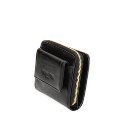 Portafoglio nero compatto, 245102413EPNEROUNI, 002a