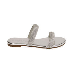 Sandali flat gioiello argento, Ultime occasioni, 214992851LMARGE037, 001 preview