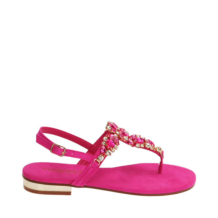 Sandali gioiello fucsia clearance