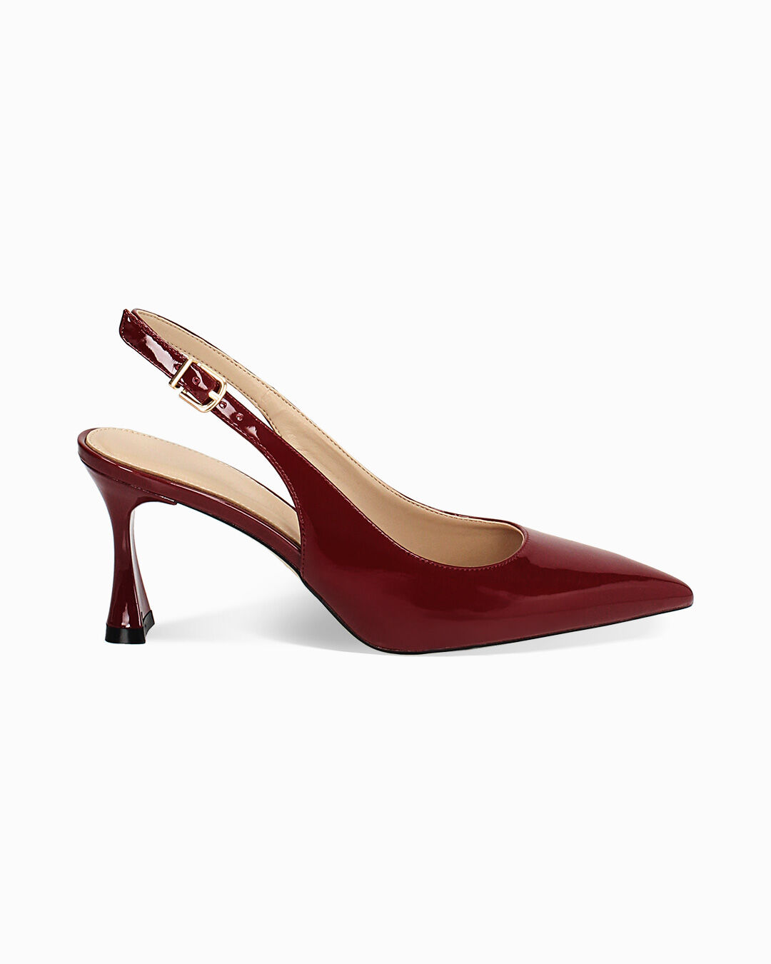 Décolleté slingback cherry tacco 7,5 cm