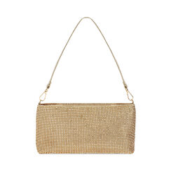 Mini bolso mujer oro en laminado con piedras, Primadonna, 255102402LPOROGUNI, 004 preview