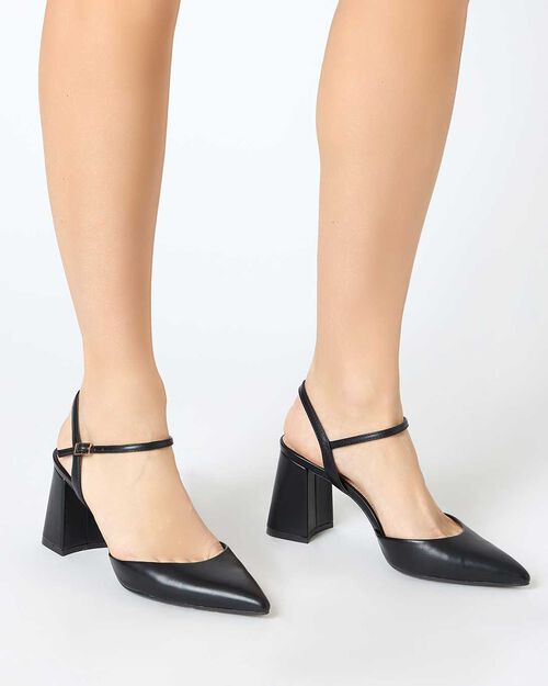 CHAUSSURES POUR FEMMES CHANEL SYNTHETIQU, BLACK