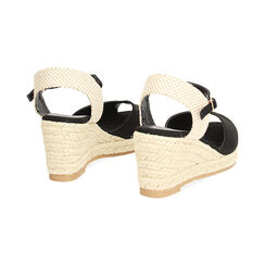 Alpargatas negras tac&oacute;n 7 cm, Primadonna, 274953902MFNERO035, 004 preview