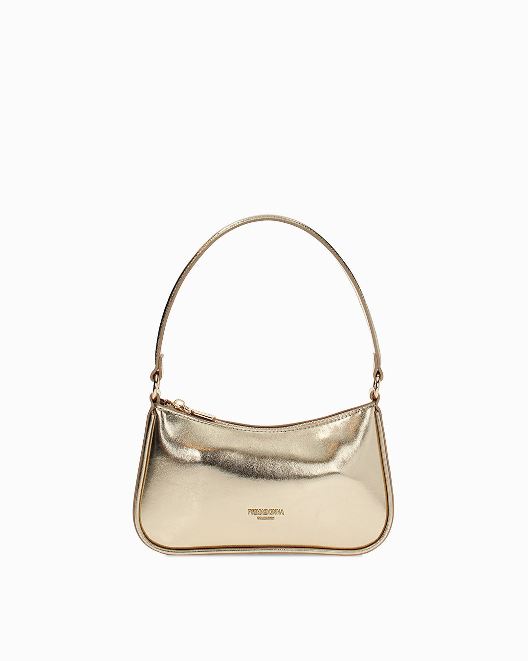 Mini bag oro con tracolla removibile