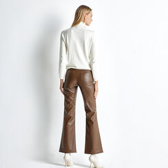 Pantaloni marroni a zampa, Primadonna, 22C923006EPMARRL, 005 preview