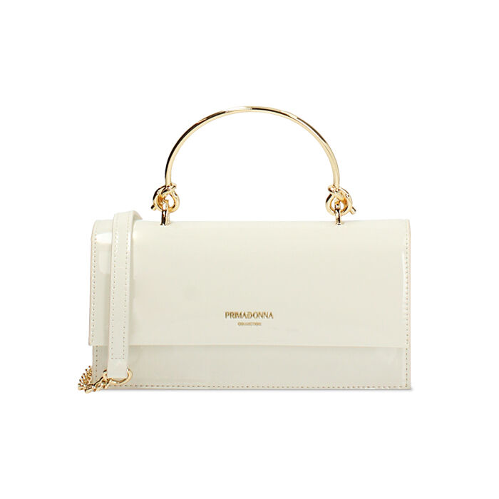 Mini sac cr&egrave;me avec bandouli&egrave;re amovible, Primadonna, 275126713VEPANNUNI