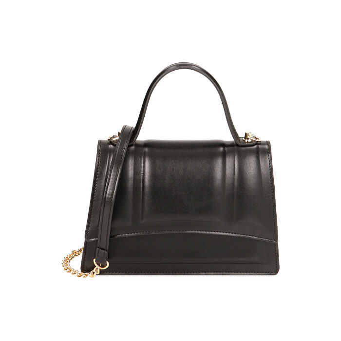 Mini-bag nera a mano, Primadonna, 225124983EPNEROUNI