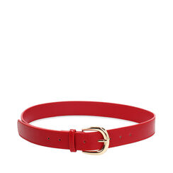 Cintura donna rossa classica, 25B413701EPROSSUNI, 001a
