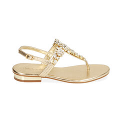Sandali infradito oro, Primadonna, 214909918LMOROG035, 001 preview