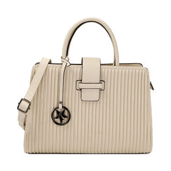 Borsa a mano panna plissé, Primadonna, 22D909548EPPANNUNI, 001 preview