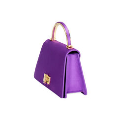Mini bolsa mujer violeta en satén, Primadonna, 255126021RSVIOLUNI, 003 preview