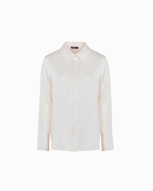 Camisa crema esencial para la primavera, CREAM
