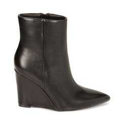 CALZATURA ZEPPA SINTETICO NERO, Primadonna, 222721903EPNERO035, 001a