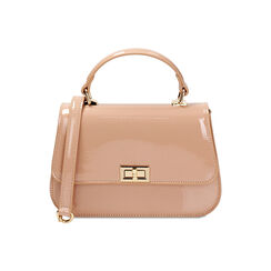 Minibag nude in vernice, Primadonna, 235124677VENUDEUNI, 001 preview