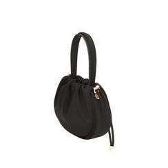 Mini bolsa negra en lycra, 245125843LYNEROUNI, 002a