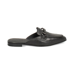 Sabot donna neri in pelle, Primadonna, 257725526PENERO036, 001 preview