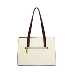 Borsa a spalla panna con tracolla removibile, Primadonna, 265701339EPPANNUNI, 004 preview