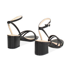 Sandale à talon femme noire chic, Primadonna, 252770377EPNERO035, 004 preview