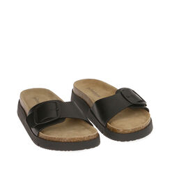 Ciabatte nere , Scarpe, 177800001EPNERO035, 002a