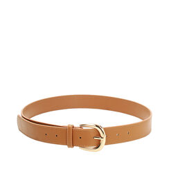 ACCESSORIES BELT SYNTHETIC COGN, Primadonna, 25B413701EPCOGNUNI, 001a