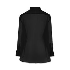 Camicia donna nero in tessuto trasparente, Primadonna, 25C924389TSNEROUNI, 001a