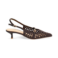 Escarpin marron fonc&eacute; talon 4,5 cm, Primadonna, 272149020EIMORO036, 001 preview