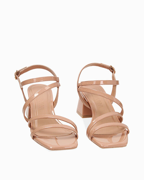 ZAPATOS SANDALIA SINTETICO CHAROL NUDE, NUDE