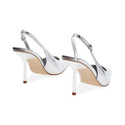 Escarpins slingback femme argentés, Primadonna, 25M748888LMARGE035, 004 preview