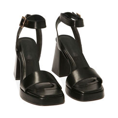 ZAPATOS SANDALIA ECO-PIEL NERO, Primadonna, 192158201EPNERO036, 002 preview