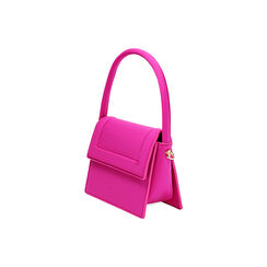 Mini bag donna fucsia in tessuto, Primadonna, 255130057LYFUCSUNI, 003 preview