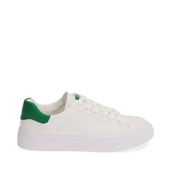 Sneakers bianco/verdi, SPECIAL SALES, 172621209EPBIVE036, 001a
