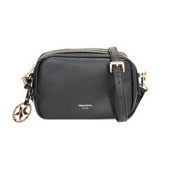 Borsa a tracolla donna nera, Primadonna, 255705312EPNEROUNI, 001 preview