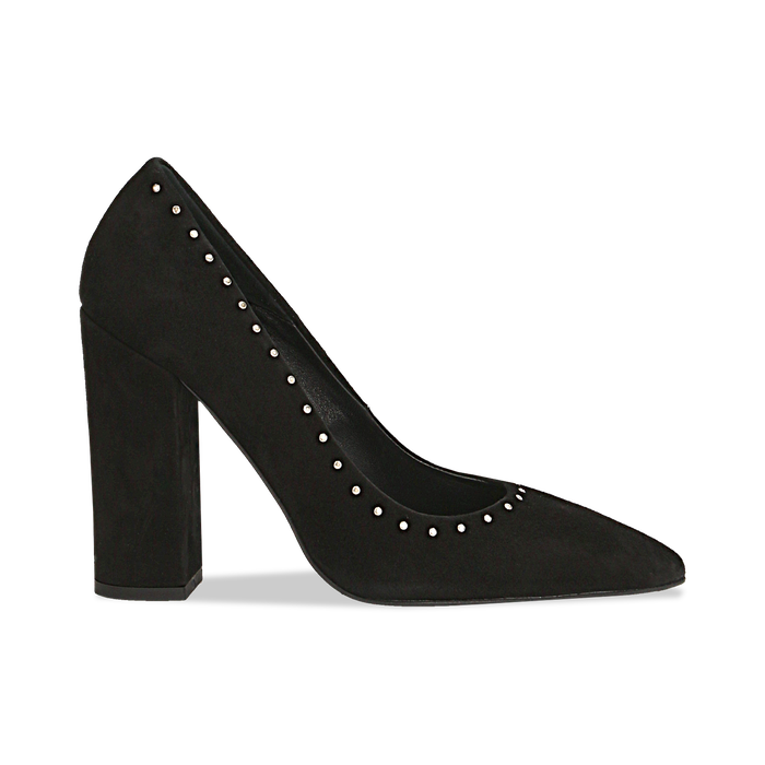 Decollete Nere Con Tacco 8 Cm Cod 12d615210cmnero Primadonna Collection