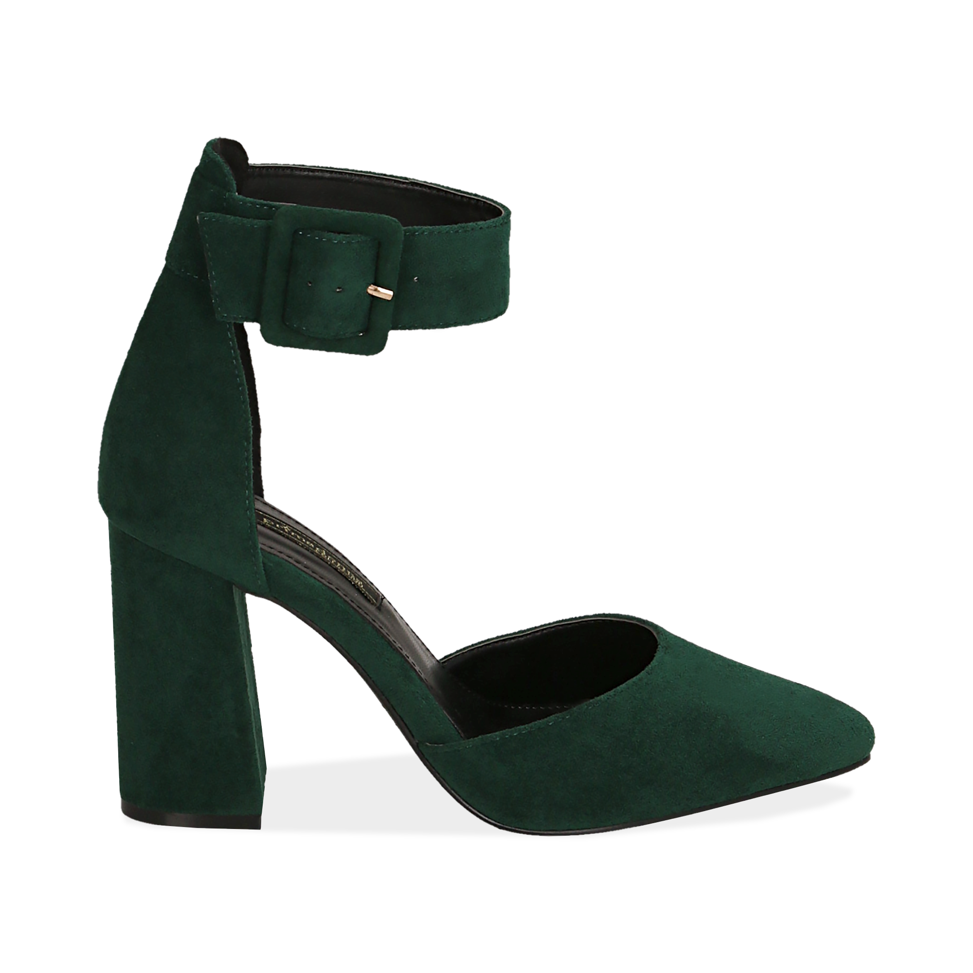 scarpe con tacco verdi